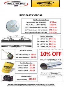 June Alliance Parts Special