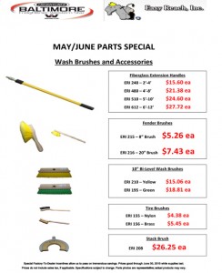 May-June 2015 Easy Reach, Inc. Parts Special Flyer