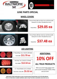 June Trux Parts Special