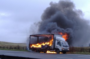 truck fire